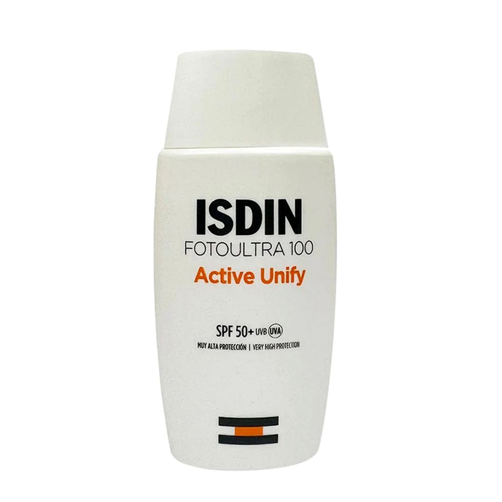 ضدآفتاب ایزدین اکتیویونیفای بی‌رنگ SPF50+