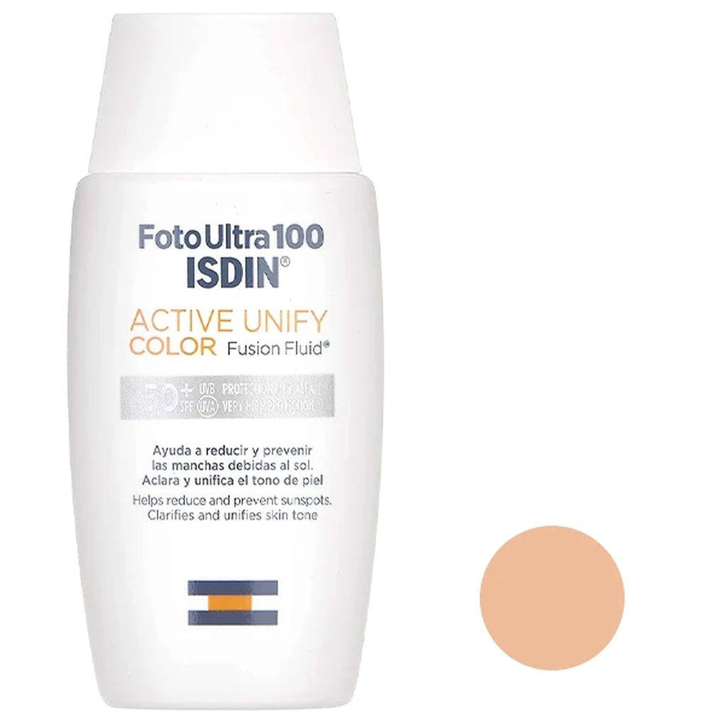 ضد آفتاب اکتیو یونیفای ایزدین رنگی SPF50+