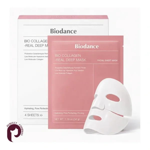 ماسک هیدروژلی بایو کلاژن بایودنس Biodance مدل Bio-Collagen Real Deep Mask وزن ۳۴ گرم