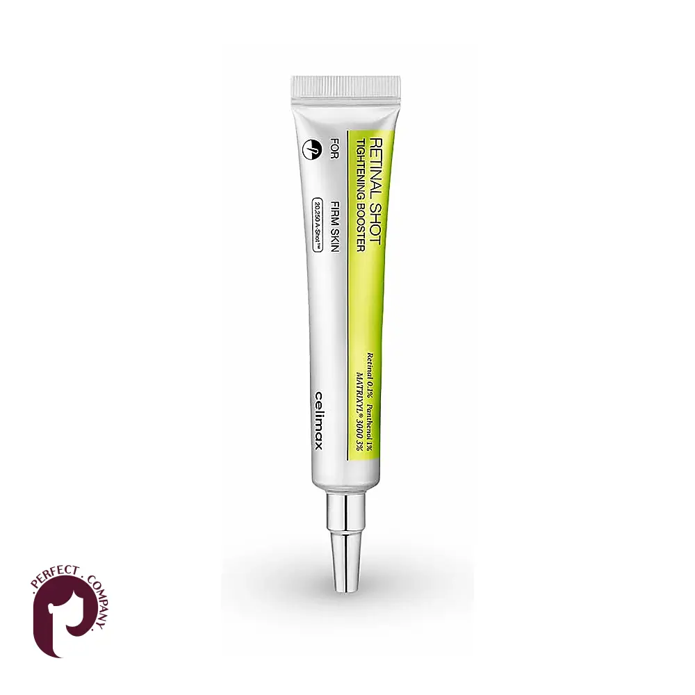 celimax-retinal-shot-tightening-booster-15ml-white-background بوستر رتینال شات سلیمکس Celimax مدل The Vita-A Retinal Shot Tightening Booster حجم ۱۵ میلیلیتر - تصویر 1