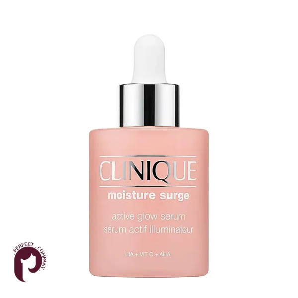 سرم آبرسان و روشن‌کننده مویسچر سرج کلینیک Clinique مدل Active Glow Serum حجم ۵۰ میلی‌لیتر