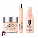 ست ۳ عددی آبرسان کلینیک Clinique مدل Moisture Surge شامل کرم آبرسان، سرم دور چشم و اسپری صورت