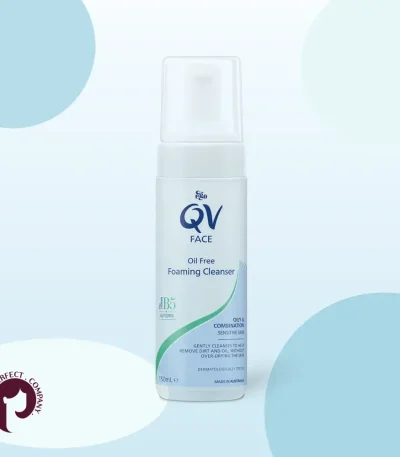 فوم شستشوی صورت QV مخصوص پوست چرب و مختلط