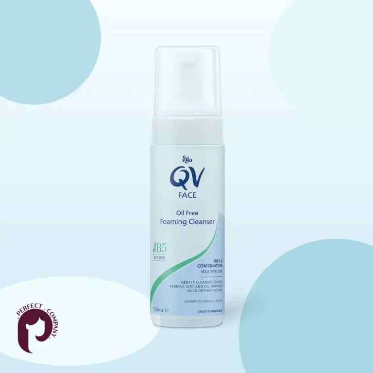 فوم شستشوی صورت QV مخصوص پوست چرب و مختلط