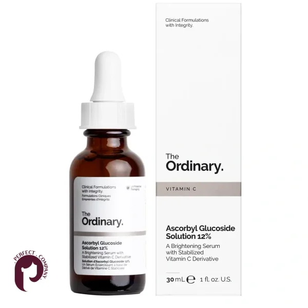 سرم آسکوربیل گلوکوزید ۱۲٪ ویتامین C اوردینری The Ordinary حجم ۳۰ میلی‌لیتر