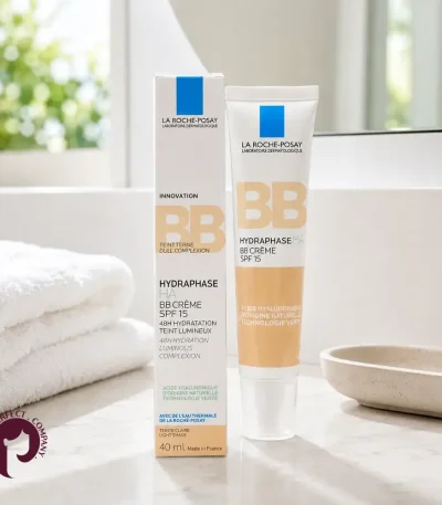بی بی کرم لاروش پوزای هیدرافاز SPF15 رنگ روشن در فضای مراقبت پوست
