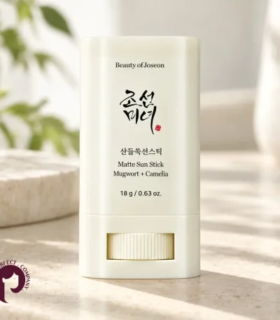 ضدآفتاب استیکی Matte Sun Stick بیوتی آف جوسان با بسته‌بندی کرم‌رنگ