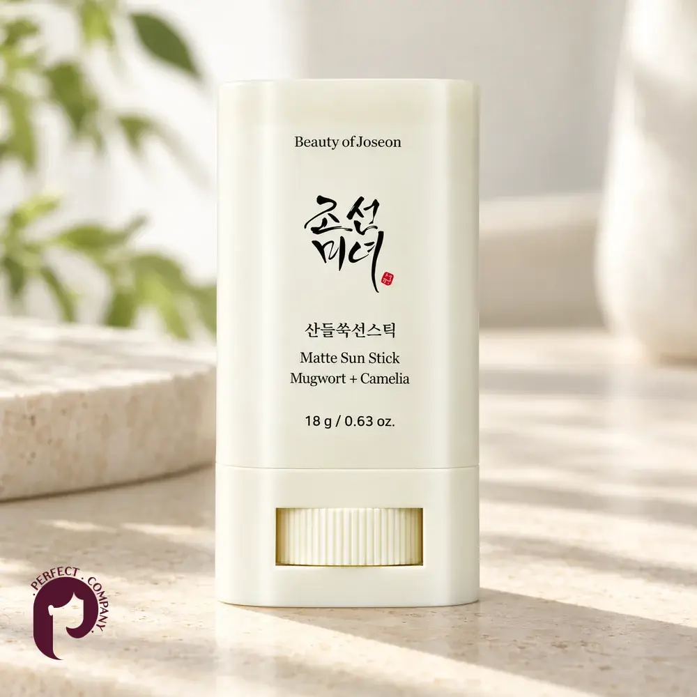 ضدآفتاب استیکی Matte Sun Stick بیوتی آف جوسان با بسته‌بندی کرم‌رنگ