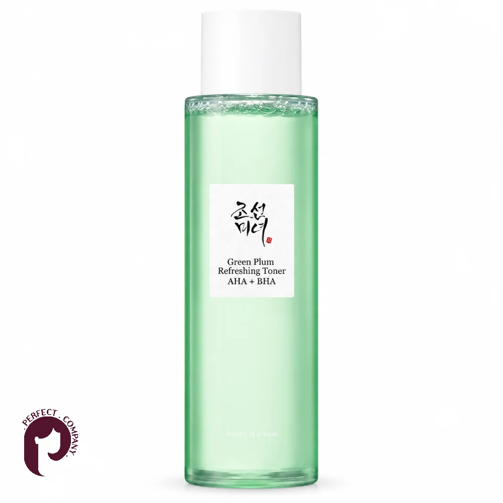 boj-green-plum-toner-150ml تونر لایهبردار گرین پلام بیوتی آف جوسان ۱۵۰ میل با پسزمینه سفید