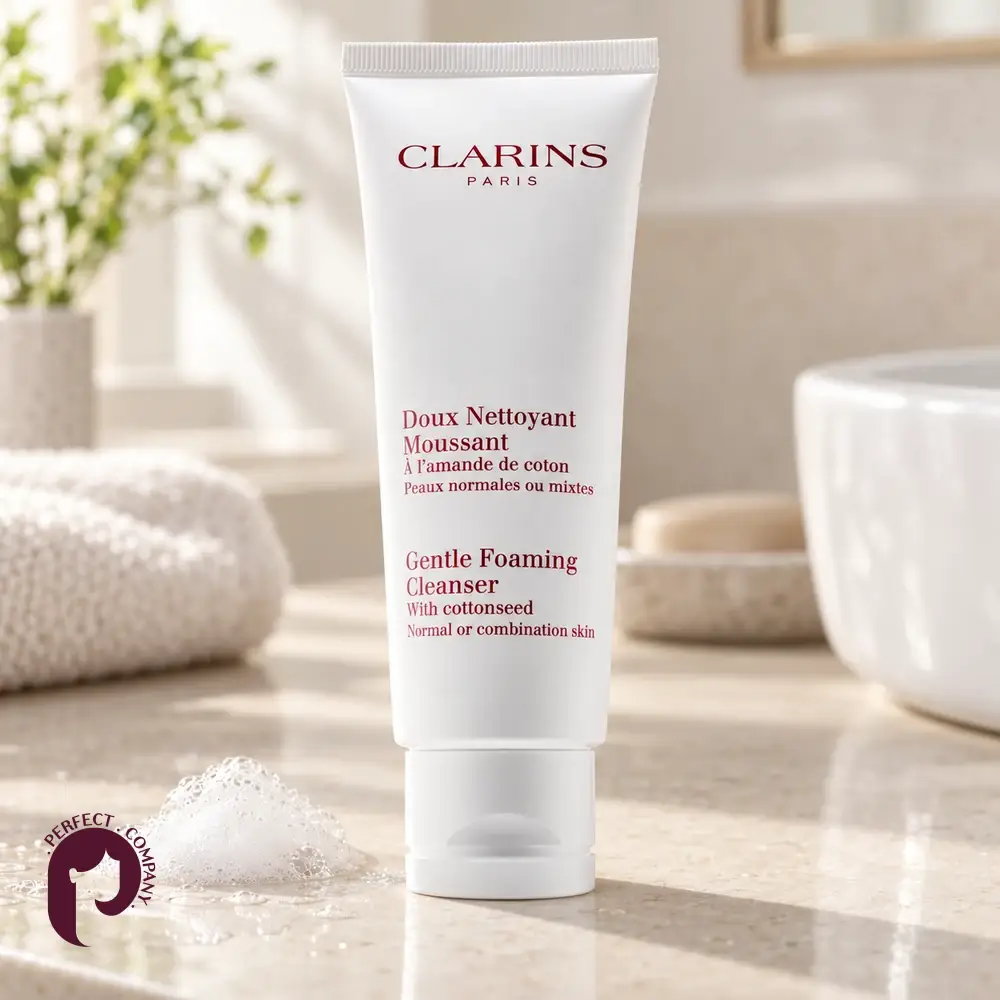 شوینده صورت کلارنس Cottonseed کنار روشویی