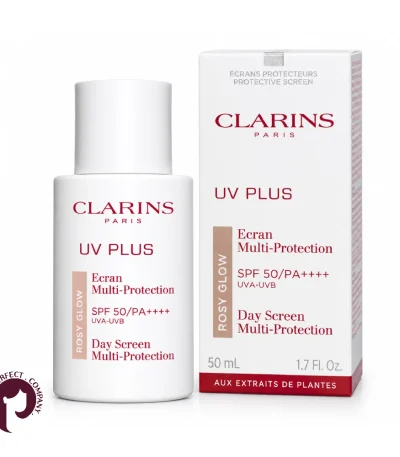 ضد آفتاب کلارنس UV Plus Rosy Glow حجم 50 میل