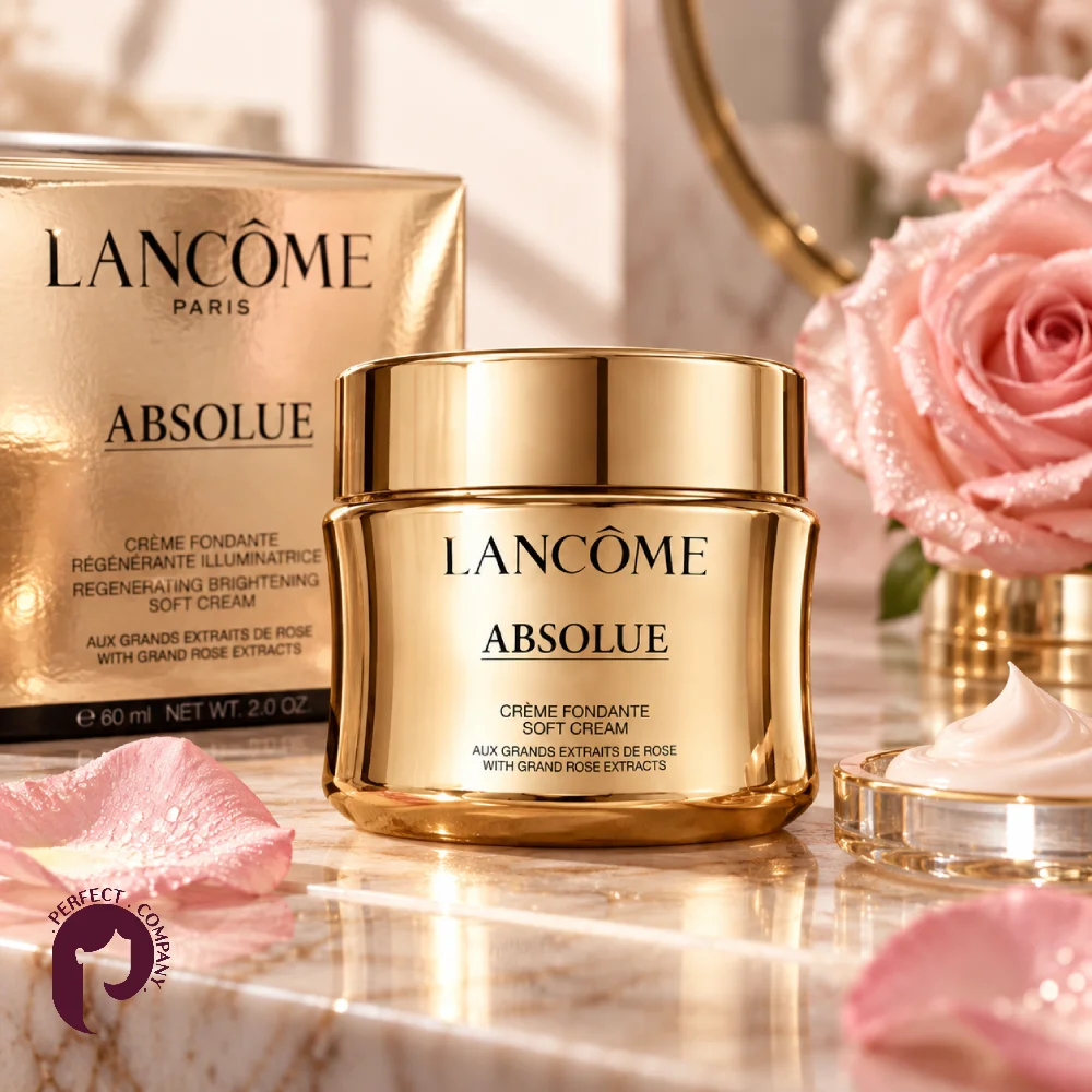 کرم صورت لانکوم Absolue Soft Cream با عصاره رز