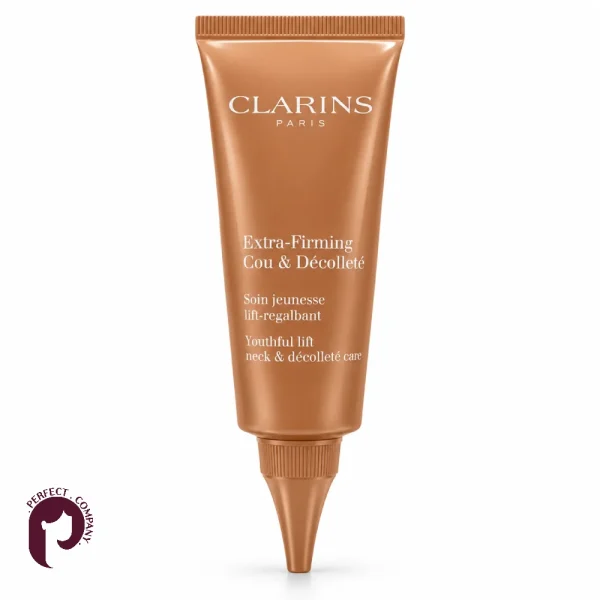 کرم گردن و دکلته کلارنس Extra-Firming با زمینه سفید