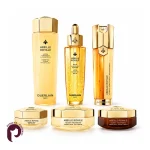 ست مراقبت پوست گرلن Abeille Royale شش‌تکه روی زمینه سفید